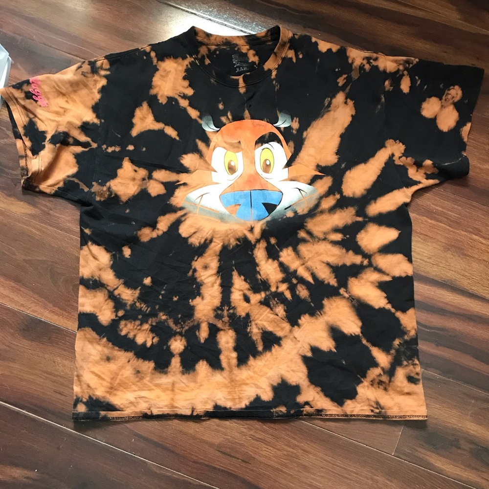 Bleached Tony the Tiger t shirt